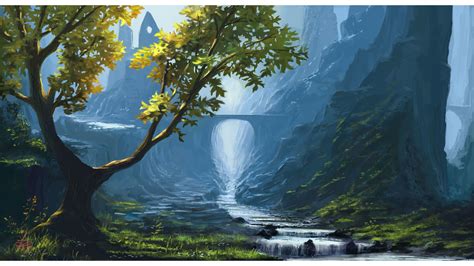 3840x2160 Fantasy 4k Nature Wallpaper Beautiful Natural Scenery Art
