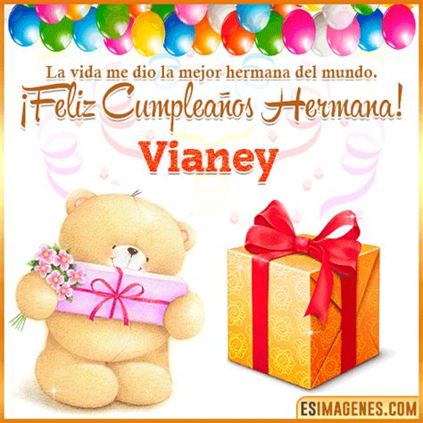 Feliz Cumpleaños Hermana Vianey