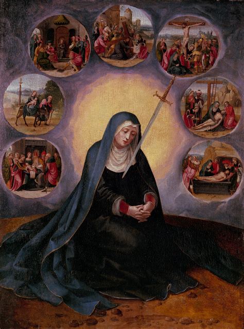 Virgen De Los Siete Dolores Museu Nacional Dart De Catalunya