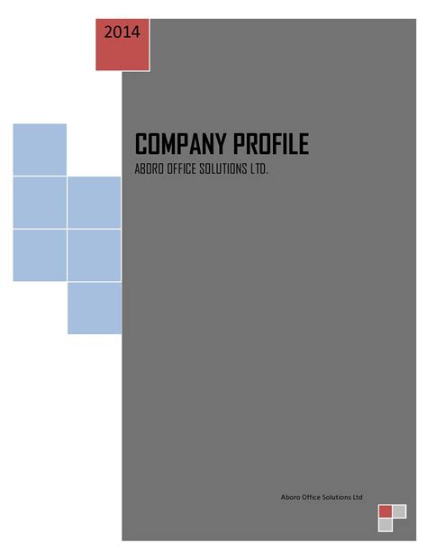 50 Professional Company Profile Templates Word Templatelab