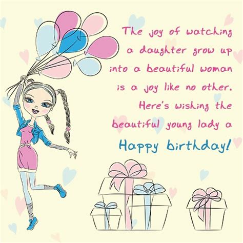 Birthday Card For Young Lady Genuinely Heartfelt Happy 20th Birthday