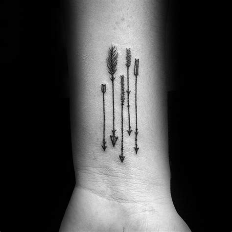 40 Simple Arrow Tattoo Designs For Men Sharp Ink Ideas Simple Arrow