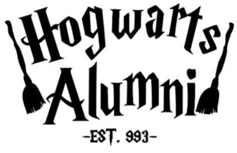 Hogwarts Alumni EST. 993 SVG & JPG Digital Download Cricut - Etsy