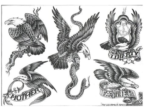 Cool Eagle Tattoo Designs Native American Eagle Tattoo