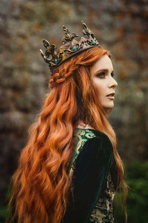 flidais celtic goddess of hunt red hair celtic goddess long hair styles