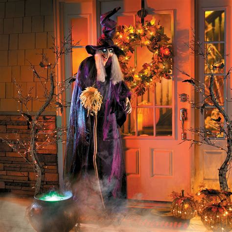6 Animated Standing Halloween Witch Halloween Witch Halloween Home