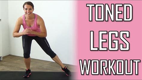 10 Minute Toned Legs Workout For Women Leg And Thighs Toning