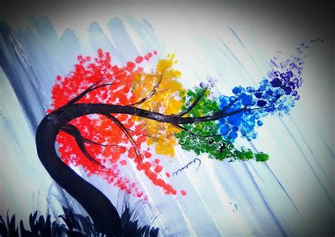 Art Rainbow Tree Orinam