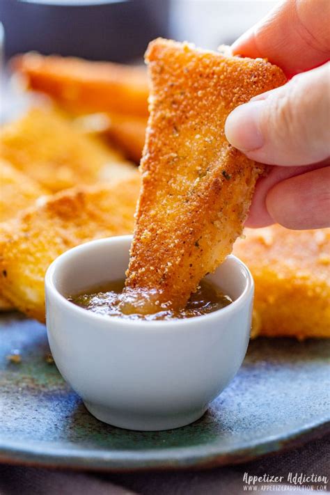 Fried Manchego Cheese Recipe Appetizer Addiction