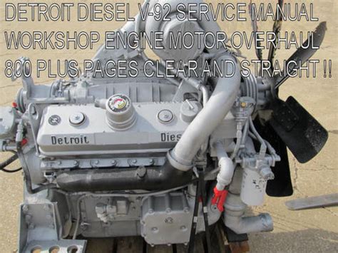 Recognizing the engines of detroit diesel 53 series. DETROIT DIESEL SERIES 92 SERVICE MANUAL WORKSHOP REPAIR ...