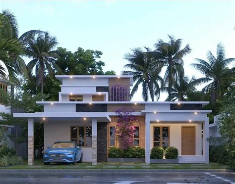 Single Floor House Front Elevation Designs In Kerala Home Alqu