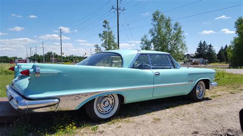 1958 Chrysler Imperial On The Side Of The Road Classiccars