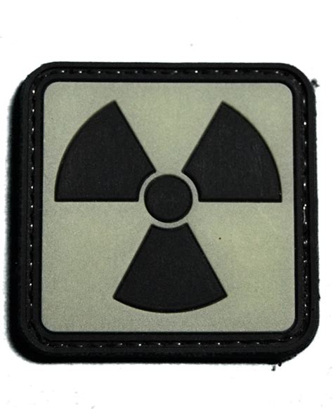 Glow In The Dark Radioactive Morale Patch With Velcro