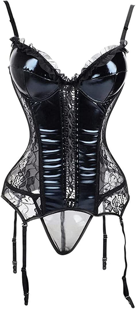 ddmlj corset steampunk gótico estilo sexy lencería bustier corsés erótico ropa interior corselet