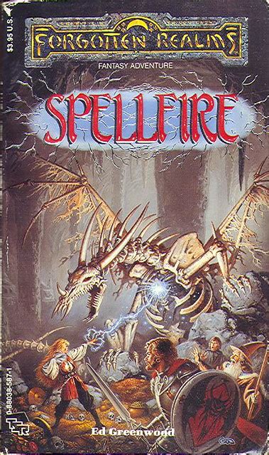 Greenwood Ed Spellfire 1987 Pb Tsr Books Cover Art By Flickr