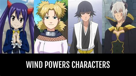 Wind Powers Characters Anime Planet