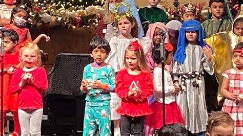 Valley Ranch Baptist Preschool Irving Tx Presents Christmas Program