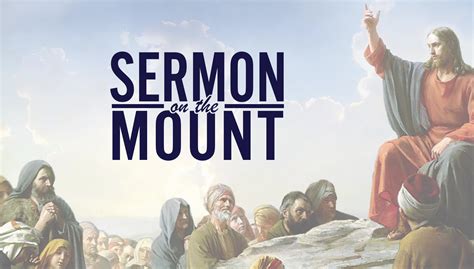 Sermon On The Mount Teaching Series Logos Sermons