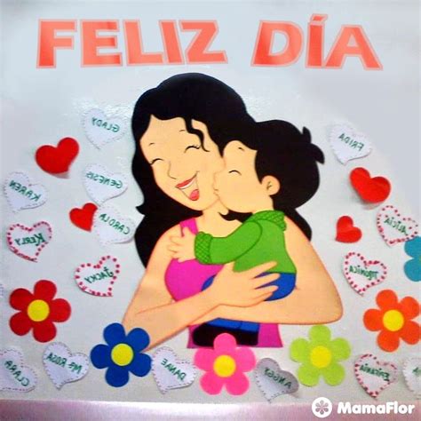Murales Escolares Dia Madre Mama Decoracion Dia De Madres Feliz Día
