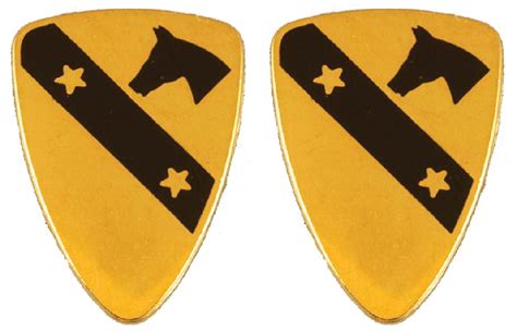 1st Cavalry Division Distinctive Unit Insignia Military Uniform