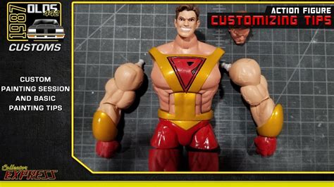 Customizing Action Figures Tutorial Painting Session And Basic