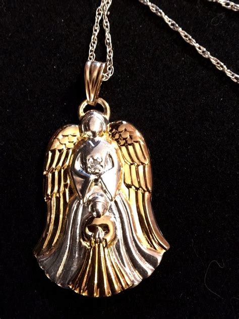 Pin On Guardian Angel Necklace