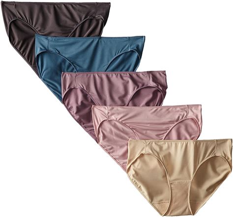 Buy Hanes Womens Microfiber Bikini Panties Pack Of 5 At