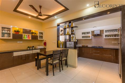 3bhk Kitchen Interior Designers In Bangalore Whitefield Decorpot