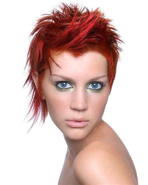 Royston Blythe Short Red Straight Hair Styles UKhairdressers Com Short Hair Styles Very