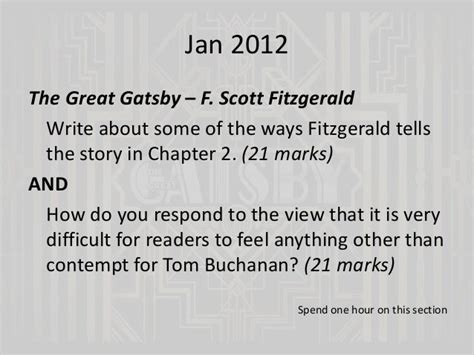 The Great Gatsby Chapters 6 And 7