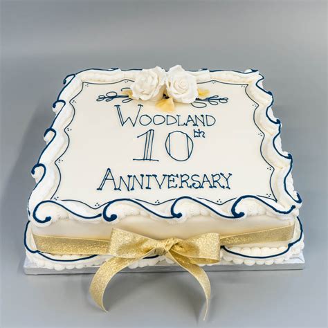 10th Anniversary Cake Ideas