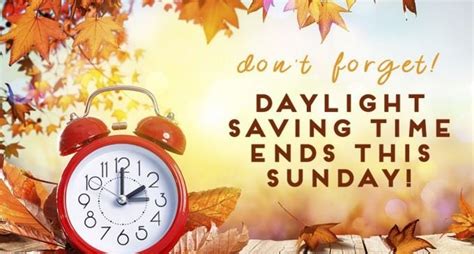 Enjoy An Extra Hour And Fall Back This Weekend DaylightSavingTime