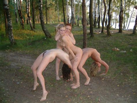 Naked Women Foursome