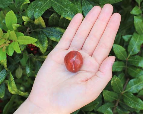 Red Jasper Tumbled Stones Choose How Many Pieces Premium Quality A