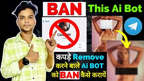 How To Stop 🛑 Telegram Clothoff Ai Bot Telegram Ai Bot Girls Image Misuse Cloth Remove In