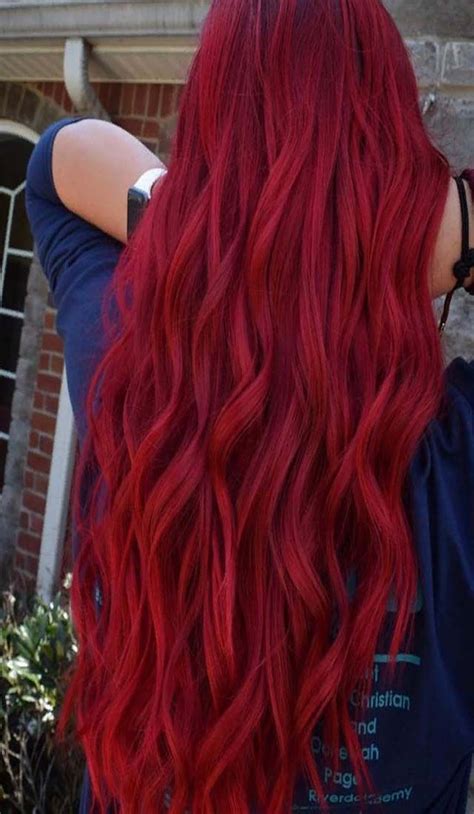 Bright Red Hair Color Artofit