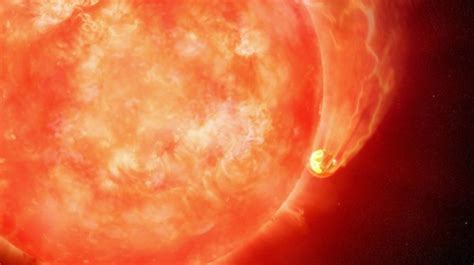 Astronomii Au Observat în Premieră O Planetă înghițită De O Stea
