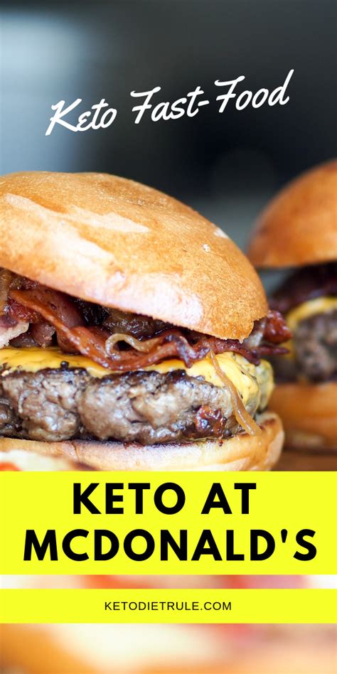 Before sharing the healthiest foods at mcdonald's, let me first share the worst foods that you should not be eating. Keto McDonald's Fast Food Menu: 17 Best Low-Carb Options ...