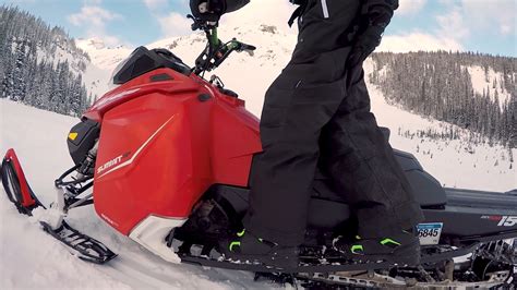 How To Double On A Snowmobile In The Mountains Video Riding Tip