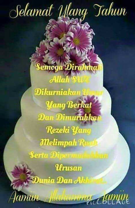 Selamat hari lahir allow you to send and share birthday greetings to anyone. Gambar Kata Ucapan Selamat Ulang Tahun Anak Islami ...