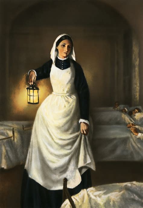 The Lady With The Lamp Florence Nightingale One Day Creative