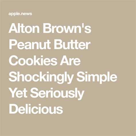 Italian christmas cookies dessert italian. Alton Brown's Peanut Butter Cookies Are Shockingly Simple ...