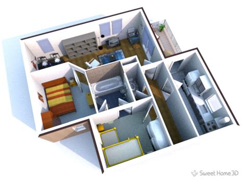 Sweet home 3d is a free interior design application that helps you draw the plan of your house, arrange furniture on it and visit the results in 3d. Télécharger Sweet Home 3D pour aménager votre intérieur en 3D