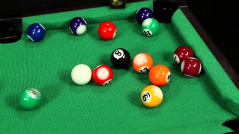 Ideal Rack Em Tabletop Pool Youtube