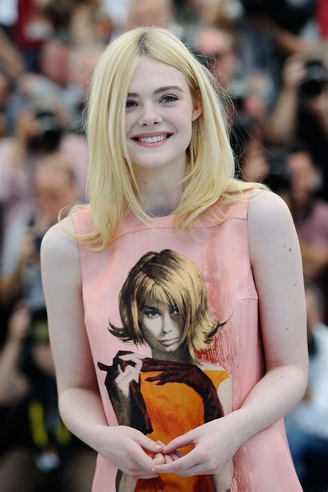 Elle Fanning How To Talk To Girls At Parties Photocall At Cannes