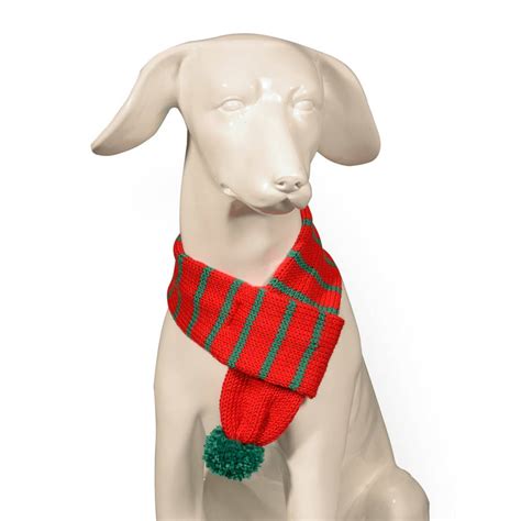 Knitted Dog Scarf By Baker And Bray
