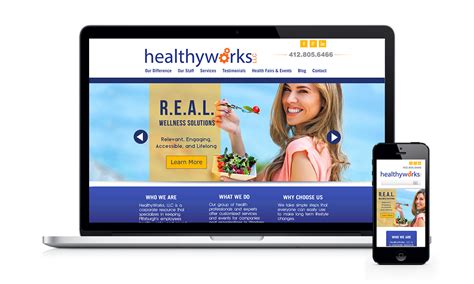 Health & Wellness Website on Behance