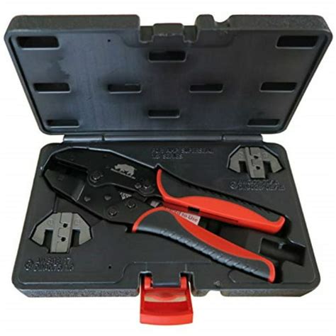 Superseal Terminal Crimping Kit 2 Die Quick Change Ratchet Crimper For