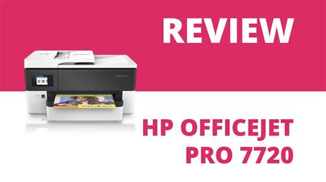 Hp officejet pro 7720 printer series full feature software and drivers includes everything you need to install and use your hp printer. HP OfficeJet Pro 7720 A4 Colour Multifunction Inkjet Printer - YouTube