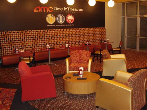 Amc dine in entry way into cinema. www.TerryMcFly.com: AMC Dine-In Theater Review